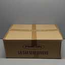 3 Pieces LB Rear Car Seat Covers, Waterproof Nappa Leather Rear Car Seat Protectors, Universal Auto Interior Fit for Sedans SUV Pick-up Truck, Black