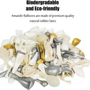 Party Balloons M S L Beige Colors 
Balloons for Christmas Decorations Birthday Wedding