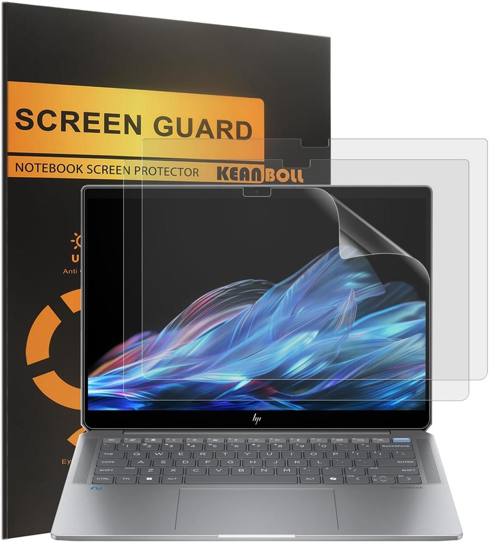 KEANBOLL 3 Pack Designed for 2024 New HP OmniBook Ultra 14 Inch Laptop Screen Protector (14-fd0000),Anti Glare and Anti Fingerprint (Matte) Shield