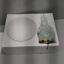 Vintage Lamp for Living Room,16" Modern Ceramic Table Lamps for Bedroom,Retro Bedside Nightstand Traditional Lamps, Classic Chinoiserie Green Lamp for Home Decor (LD002)