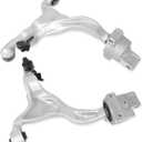 Front Lower Control Arm Kit Left + Right Compatible with Infiniti Q50 2.0L 2014-2024, for Infiniti Q60 2.0L 2017-2022, Replace # 545014GE0A 545004GE0A 545004GE0B 545014GE0B - AWD RWD