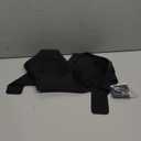 OEAK Womens Deep V Bras Wireless Comfortable Bra Supportive No Underwire Bras Tshirt Push Up Bralettes Plunge Seamless Bra (Medium, Black)