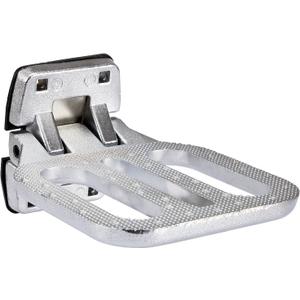 Large Folding Step for Truck Heavy-Duty Fold Down Utility Body Step Grab flip-up Handle Step for Truck,Trailers, Busses, Boat, RV, Camper, and Other Vehicles (Large 1 Pack)