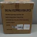 SAILARY Collapsible Utility Cart Folding Wagon, 220 lbs Capacity Lightweight Rolling Cart with Quiet Wheels, Quick-Fold Design for Camping, Shopping, Ourdoor Use, Black 2PCS