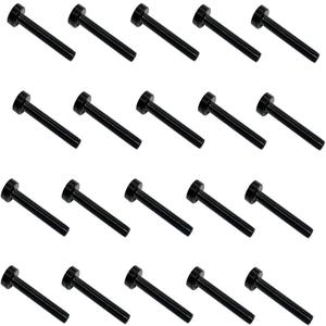 Prolinemax 20 Pc T316 Black Oxide Stainless Steel Cable Railing Dome Swage for 3/16" Cable