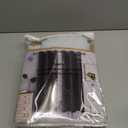 WPM Triple Weave Blackout Curtain Room Darkening 2 Panels/Drapes for Living Room, White Thermal Insulated Grommet Bedroom Window Draperies (White, 42" W X 45" L)