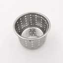 GZILA Kitchen Sink Drain Basket Only, 3-inch Basket for Kitchen Sink Strainer Replacement, Deep Cup Strainers with Handle, SUS 304 Stainless Steel