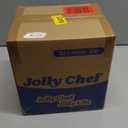 JOLLY CHEF 200 Pack Disposable Paper Napkins, Soft Bathroom Napkins for Guests, 2-Ply White Paper Hand Towels for Halloween, Wedding, Thanksgiving