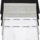 Calvin Klein Men's Cotton Stretch 7-Pack Boxer Brief (Medium, 3 Black, 2 Grey Heather, 2 White)