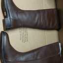 Lovee Cosee Knee High Boots for Women 2025 Low Heel Square Toe Flat Boots with Side Full Zipper Comfortable Walking Shoes for Fall Winter Casual & Office Wear Commuting Travel Fashion Trendy Outfit, Size 8 US