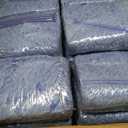 Matthew Cleaning Heavy Duty Mop Head Commercial Grade Replacement for General and Floor Cleaning, Wet Industrial Blue Cotton Looped End String Head Refills (Case of 36) Blue