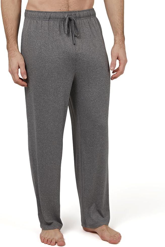 32 Degrees Men's Cool Classic Sleep Pant | Anti-Odor | 4-Way Stretch | Moisture Wicking (X-Large, Heather Grey)