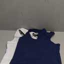 Boao 4 Pieces Basic Crop Tank Tops Sleeveless Racerback Crop Top for Women Size XL