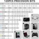 Precision Screwdriver Set 150-in-1 Small Screwdriver Set with Case, Electronics Repair Tool set for PC, Computer, Laptop,iPhone,Macbook,glasses,Doorbell, Watche,PS5, Xbox Controller, RC, (Blue)