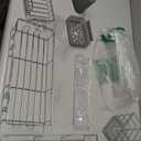 Shower Caddy 2 Long Pieces 12x5 Inches, 2 Similar Small Pieces 5x4 Inches, 1 Small Piece 4x2.5 Inches