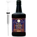 Maya Tea Full Moon Original Chai Concentrate, 64 fl oz Bottle with Pump | Indian-inspired spices, 11:1 ratio, black tea, organic cane sugar, shelf-stable, up to 64 servings, hot, iced or blended