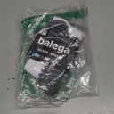 Balega Unisex Silver Mini Crew (Medium, White)