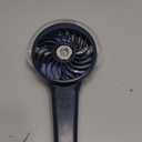 HandFan 4000mAh Upgraded Handheld Misting Fan, 50ml Water Tank, Rechargeable Personal Mister Fan Portable AC, Spray Water Mist Fans, Foldable Cooling Ice Fans for Beach Travel Disney (Royal Blue)