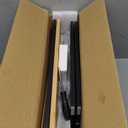 BMOSU Farmhouse Bread Box for Kitchen Countertop Bread box Double Layer Bamboo Wooden Extra Large Capacity Bin Kitchen Food Storage Container(Black)