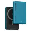Kuulaa Magsafe Battery Pack 10000mAh Slim Magsafe Portable Charger 0.47in Magnetic Wireless Apple Portable Charger 20W USB-C Power Delivery Power Bank for iPhone 15/ 14/ 13/ 12 Serie, (Dark Green)