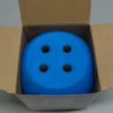 Zomiboo Large 5 Inch Foam Dice, Jumbo 6 Sided Giant Dice for Casino Party & Classroom, Anxiety Stress Relieve Ball Toy Gifts for Adults Kids Board Game to Get Your Lucky Numbers(Blue)