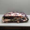 GarveeHome Washable Area Rugs (6' x 9' (Rectangular), Deep Blackened Plum)