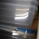 Snapware Total Solutions (4 Pack, 5.5 Cup) Plastic Food Storage Containers Set, Airtight & Leakproof Locking BPA-Free Lids Tupperware, Freezer Dishwasher Microwave Safe