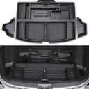2023-2026 Honda CR-V Trunk Organizer, SUV Insert Cargo Rear Hatch Storage Box fits CRV EX LX EX-L Turbo Sport Under Cargo Floor Storage Bins