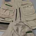 Kids Explorer Vest and Hat Costume - Backyard Safari Cargo Vest Kid Outdoor Activity - Gifts for Young Kids, Boys and Girls Ages 3-6