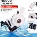 Upgraded W10727777 W10876600 B25-3A04 Washer Drain Pump by puxyblue Fit for Whirlpool Kenmore Maytag Crosley Washing Machine MVWB835DW1 WTW5000DW1 MVWB955FC0 MVWB855DC2 Replace W10876600VP AP6004933