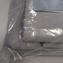 ChrisDowa Blackout Door Curtains for Doorway Privacy, Grommet Closet Curtains for bedroom closet door, Thermal Insulated Temporary Doorway Cover Room Divider Drapes (1 Panel, Light Grey, 42 x 80 Inch)