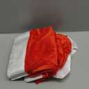 JOYIN 4 Pcs Christmas Chair Cover, Red Santa Hat Chair Slipcovers for Christmas Holiday Festival Decoration, Santa Claus Chair Back Covers, Xmas Indoor Decor Ornaments Set