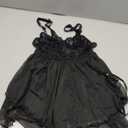 Avidlove Sexy Babydoll Lingerie Floral Black Lingerie for Women Lace Nightgowns for Women Date Night Outfit for Women, Black, S