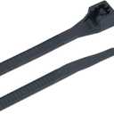 GB Gardner Bender 46-310UVB 11" Black UV Resistant Cable Ties 100 Count