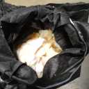 Black Pillow With Polyurethane Foam Inside Pieces