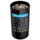 [2025 Updated] BlueStars 540-648 uF MFD 110-125 VAC Volt Run Round Start Capacitor 20% CD60 Replacement Part - Fit OEM Single Phase Motor Capacitors Condenser Straight Cool Heat Pump Air Conditioner