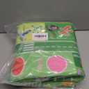 BATATADOCE Kids Rugs for Playroom - Educational Rug with ABC Alphabet,Animals Colors,ABC Rugs for Children Playroom Cartoon Kids Play Mat for Bedroom Decor,Green,6x9 Feet