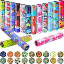 15 Pcs Classic Kaleidoscopes Kids Birthday Party Favor Old Fashioned Vintage Educational Toys Stocking Stuffers Goodie Bag Fillers for Classroom School Return Gifts Carnival Prizes (Cartoon Style)