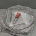 Baderke 4 Sets 11.8" Chilled Serving Tray for Parties Round Iced Platter with Ice Underneath Stainless Steel Clip Fruit Fork Shrimp Cocktail Serving Dish for Oysters Crawfish Fruits (Original)