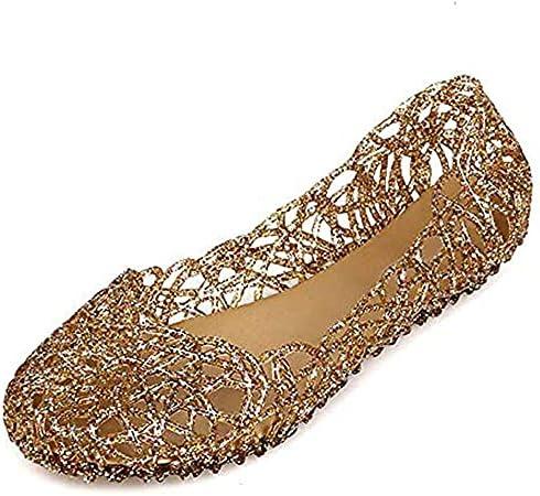 Domucos Womens Sandals Flat Jelly Shoes Slip On Hollow Out Loafers… Size 42 Domucos Womens Sandals Flat Jelly Shoes Slip On Hollow Out Loafers… Size 42