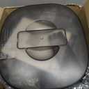 PAPIFEED Automatic Cat Feeder 6L 2.4G WiFi Smart Pet Feeder with Camera & Two-Way Audio, Adjustable Angle, Easy to Clean Detachable Feeding Schedule 1-10 Meals Per Day for Cats & Small Dogs - Black