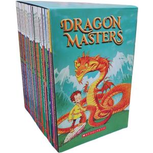 Dragon Masters 1-29 Box Set Paperback Series, Fantasy Adventure Early Chapter Books for Young Readers, Paperback Book Collection Gift for Kids