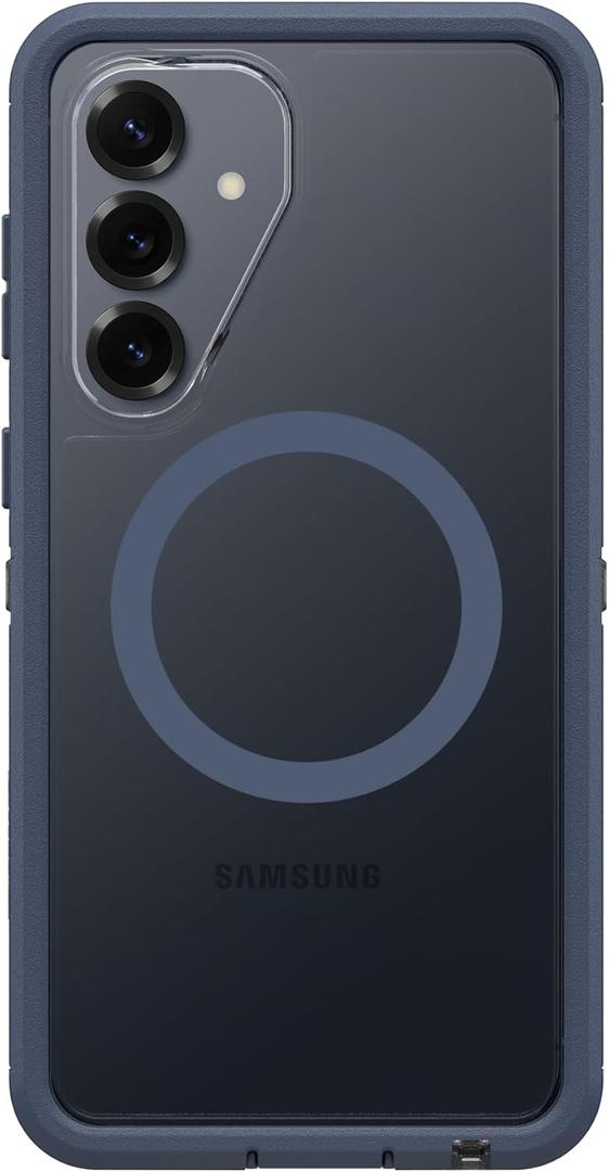 OtterBox Samsung Galaxy S26+ Defender Series Pro XT Case - Baby Blue Clear, Tough, Rugged & Durable Samsung Galaxy Phone Case with Magnets