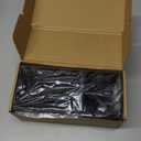 Cisily Sponge Holder for Kitchen Sink, Sink Caddy Organizer with High Brush Holder, Kitchen Countertop Organizers and Storage Essentials, Rustproof 304 Stainless Steel (Black, 9.25)