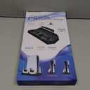 PS5/Slim/Pro Cooling Station for PlayStation 5 Console Disc/Digital Edition - PS5 Slim Pro Cooling Stand with Controller Charging Station Accessories-Cooler Fan/Headset Holder/3 USB Hub, White