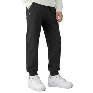 PATPAT Boys Sweatpants Athletic Pants Fleece Joggers Gray 5-6 Years, XS