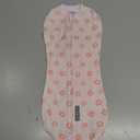 SwaddleMe by Ingenuity Compression Baby Swaddle Pod, Two-Way Zipper for Easy Diaper Changes, Improves Sleep & Calms Startle Reflex, 0-2 Months, 1.0 TOG, 1-Pack - Flower Confetti