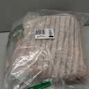 HelloTree Hallway Runner Rug,2.6x8 Moroccan Modern Stripe Carpet Washable Machine Bathroom Runner Bohemian Modern Soft Non Slip Indoor Rug for Entryway Hallway Laundry Room Bedroom-Pink&Khaki