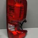 Tail Light Compatible with 2019-2025 Chevy Silverado 1500/2500HD/3500HD WT/Custom/Custom Trail Boss/LT Taillight Assembly Replace # GM2801308 84554657 84752979 (Right Passenger Side & Halogen)