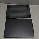 BlueSwan Anti-Cracking Hard Shell Case Compatible with MacBook Pro 14-inch M5 2026 2025-2021 Release M4 M3 M2 M1 Pro/Max Chip, Anti-Fingerprint Soft TPU Bumper, Frosted Black